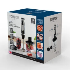 Tower 4 -in-1 Hand Blender 21 Tower 4 -in-1 Hand Blender -Tower Store T12053BLK 11