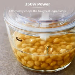 Tower Cavaletto 350W 1 Litre Glass Mini Chopper - Pink -Tower Store T12058PNK 03