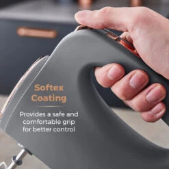 Tower Cavaletto 300W Hand Mixer - Grey -Tower Store T12061RGG 04 6a38c56e c7d1 400c 818e c9dde3310016