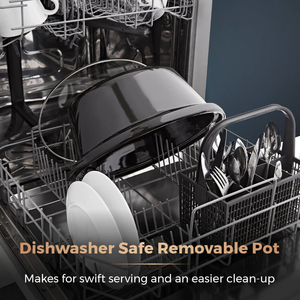 Tower Rose Gold Slow Cooker 6.5L - Rose Gold 5 Tower Rose Gold Slow Cooker 6.5L - Rose Gold - Image 5