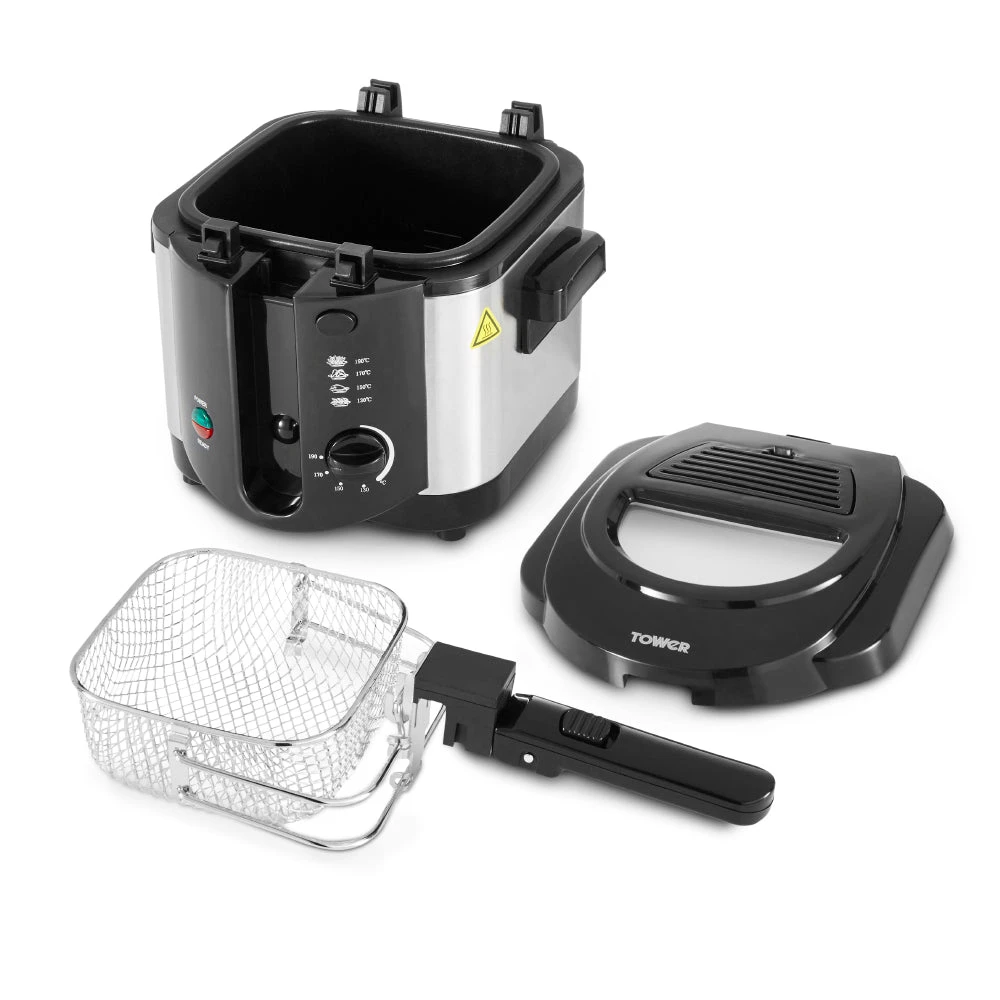 Tower Deep Fryer 2L - Black 7 Tower Deep Fryer 2L - Black - Image 7