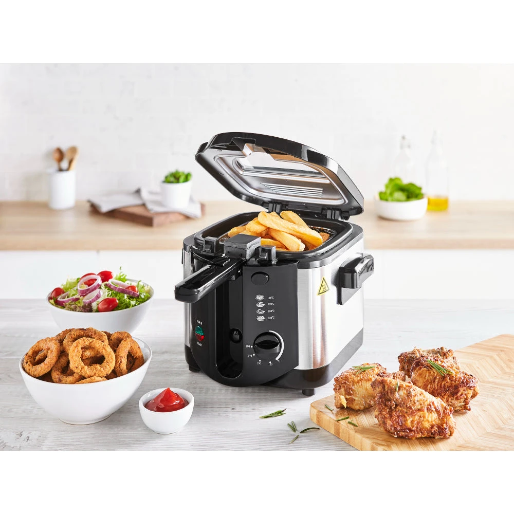 Tower Deep Fryer 2L - Black 2 Tower Deep Fryer 2L - Black - Image 2