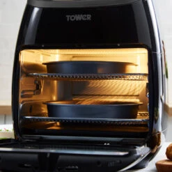 Tower Vortx Manual Air Fryer Oven 11L - Black -Tower Store T17038002 02 cc432873 6a22 4074 9a03 d8c21214c50d