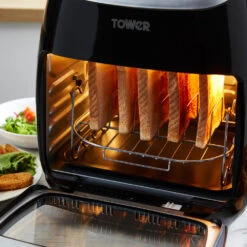 Tower Vortx Manual Air Fryer Oven 11L - Black -Tower Store T17038008 04 ca608f32 294e 4208 b1e1 4d059e5d0b68