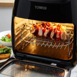 Tower Vortx Manual Air Fryer Oven 11L - Black -Tower Store T17038008 06 947fd8c5 0fcf 4f0e a5a7 2b7499bf5964