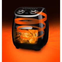 Tower Vortx Manual Air Fryer Oven 11L - Black -Tower Store T17038 Vortx