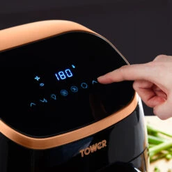 Tower Air Fryer Oven 11L Rose Gold - Black -Tower Store T17039RGB 09