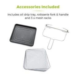 Tower Vortx Air Fryer Oven 14.5L - Black -Tower Store T17051BLK 11