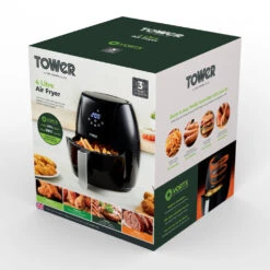 Tower Vortx Digital Air Fryer 4L - Black -Tower Store T17067 13
