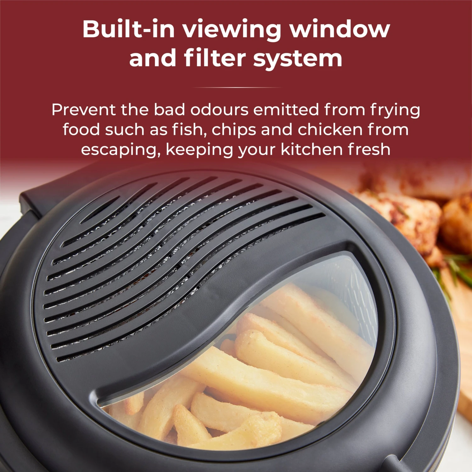 Tower Stainless Steel Deep Fryer 1.5Litre 8 Tower Stainless Steel Deep Fryer 1.5Litre - Image 8