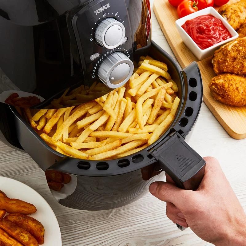 Tower Vortx Air Fryer 1400w 4L - Black 2 Tower Vortx Air Fryer 1400w 4L - Black - Image 2