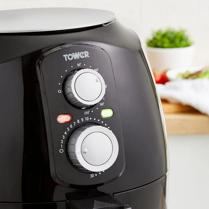 Tower Vortx Air Fryer 1400w 4L - Black 9 Tower Vortx Air Fryer 1400w 4L - Black - Image 9