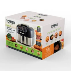 Tower Smokeless Grill 5.6L 5in1 - Black -Tower Store T17086 05