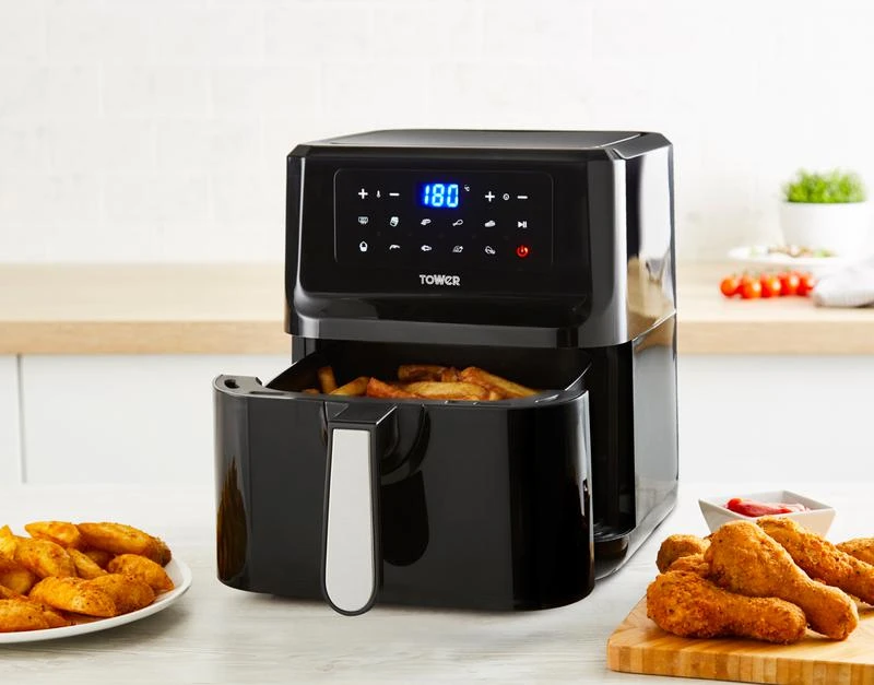 Tower Vortx Digital Air Fryer 5L - Black 4 Tower Vortx Digital Air Fryer 5L - Black - Image 4