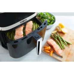 Tower Vortx Steam Air Fryer 1700W 7L - Black -Tower Store T17101 05