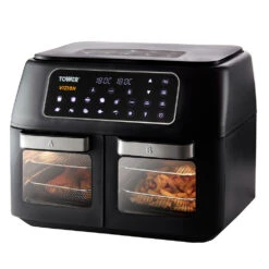 Tower Vortx Vizion Dual Basket Air Fryer 11L - Black