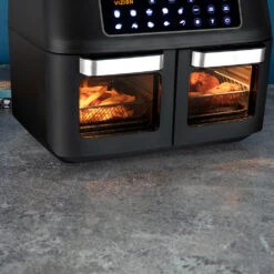 Tower Vortx Vizion Dual Basket Air Fryer 11L - Black -Tower Store T17102 12