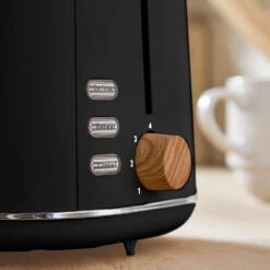 Tower Scandi 2 Slice Toaster - Black -Tower Store T20027BLK 03