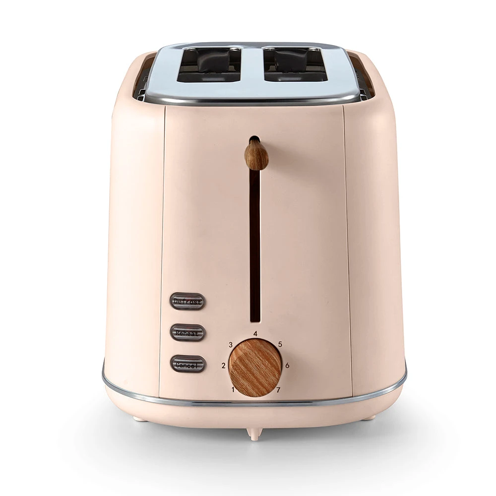 Tower Scandi 2 Slice Toaster - Pink 2 Tower Scandi 2 Slice Toaster - Pink - Image 2