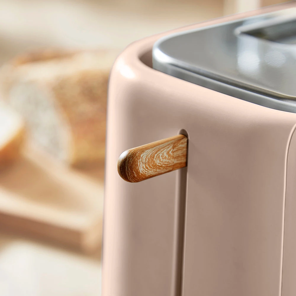 Tower Scandi 2 Slice Toaster - Pink 4 Tower Scandi 2 Slice Toaster - Pink - Image 4