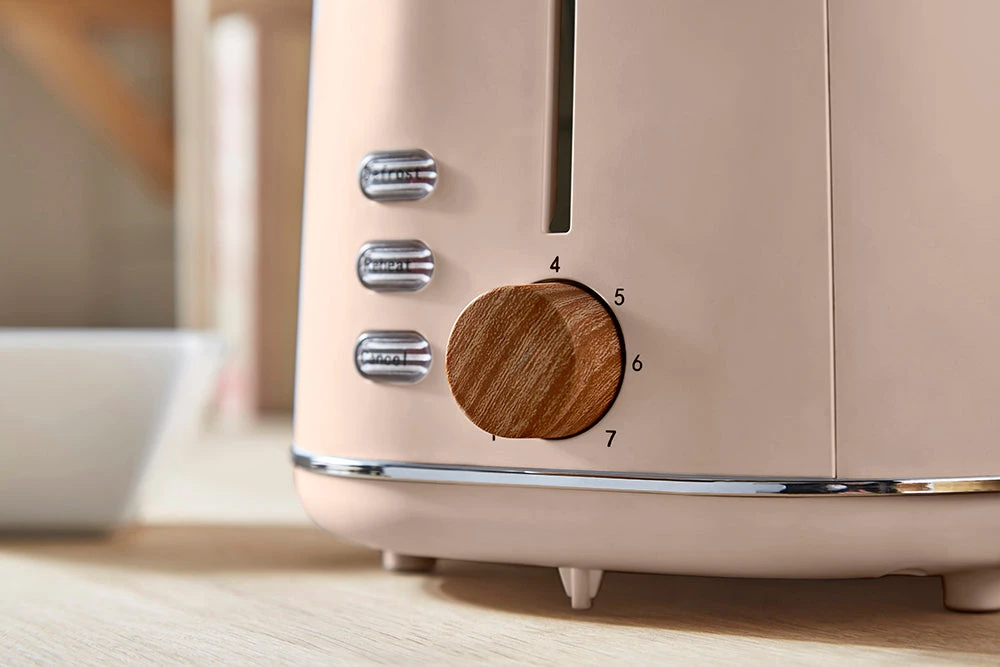 Tower Scandi 2 Slice Toaster - Pink 5 Tower Scandi 2 Slice Toaster - Pink - Image 5