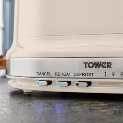 Tower Belle Collection 2 Slice Toaster - Chantilly -Tower Store T20043CHA 03