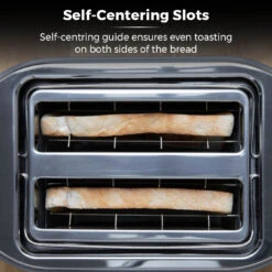 Tower Belle Collection 2 Slice Toaster - Grey -Tower Store T20043GRP 06