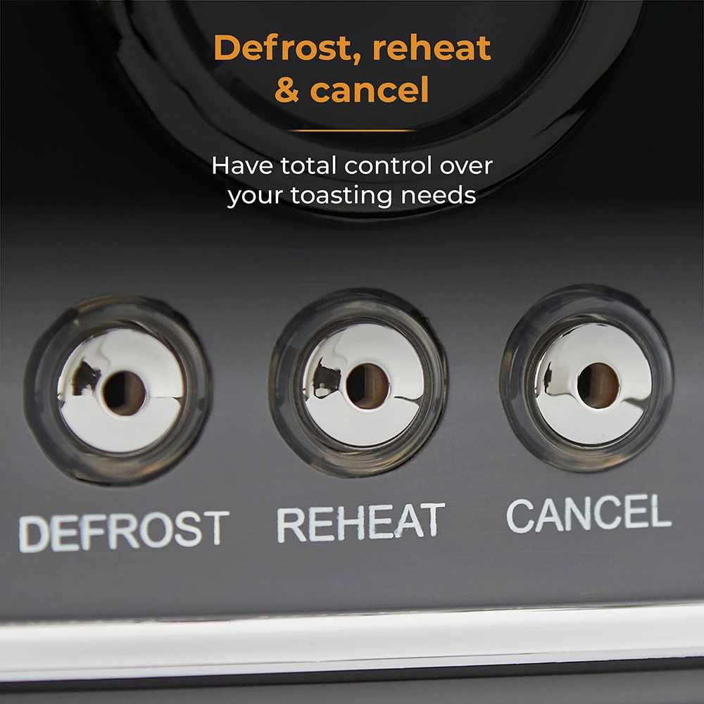 Tower Renaisance 4 Slice Toaster - Grey 5 Tower Renaisance 4 Slice Toaster - Grey - Image 5