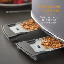 Tower Renaisance 4 Slice Toaster - Grey 15 Tower Renaisance 4 Slice Toaster - Grey -Tower Store T20065GRY 05