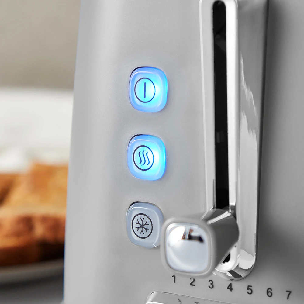 Tower Odyssey 4 Slice Toaster - Grey 6 Tower Odyssey 4 Slice Toaster - Grey - Image 6