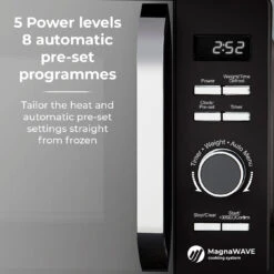 Tower Renaissance 20L Microwave Digital - Black -Tower Store T24039BLK 03