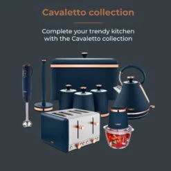 Tower Cavaletto 900W Sandwich Maker - Midnight Blue -Tower Store T27036MNB 07
