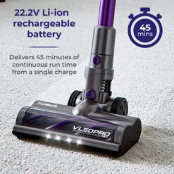 Tower VL50 Pro Performance Pet 22.2V Cordless 3-IN-1 Vacuum Cleaner Purple 23 Tower VL50 Pro Performance Pet 22.2V Cordless 3-IN-1 Vacuum Cleaner Purple -Tower Store T513002 03