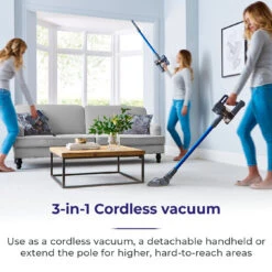 Tower VL40 Pro Pet 22.2V Cordless 3-IN-1 DC Vacuum Cleaner - Blue -Tower Store T513004 03