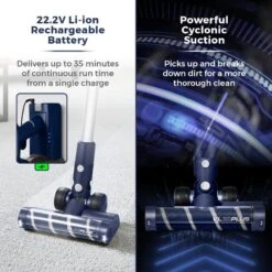 Tower VL35 Pro Cordless Vacuum Cleaner - Blue -Tower Store T513008 04