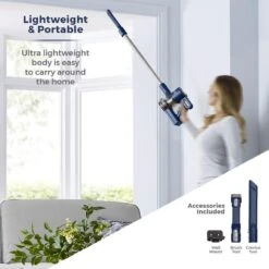 Tower VL35 Pro Cordless Vacuum Cleaner - Blue -Tower Store T513008 07