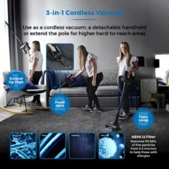 Tower VL100 Optimum Cordless Vacuum Cleaner -Tower Store T513012AT 03