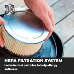 Tower TAV10 800W Ash Vacuum Cleaner Washington - Blue -Tower Store T541000 07 f11879c8 f699 4874 9394 0dbe54824ee6