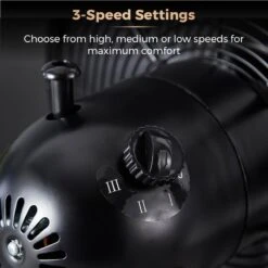 Tower Cavaletto Desk Fan 12" - Black -Tower Store T611000B 04