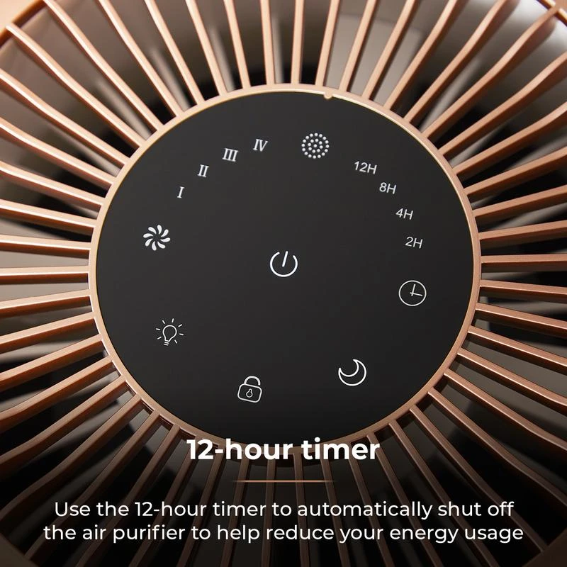 Tower Portable Air Purifier - Blue 6 Tower Portable Air Purifier - Blue - Image 6