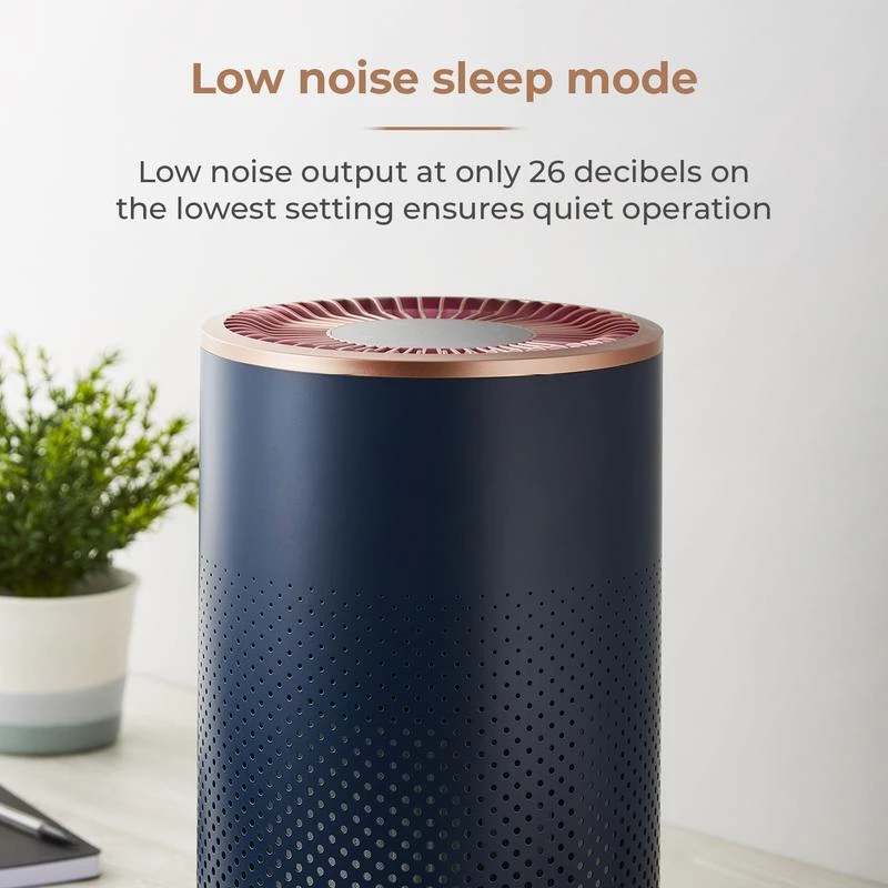 Tower Portable Air Purifier - Blue 5 Tower Portable Air Purifier - Blue - Image 5