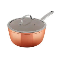 Tower Copper 3 Piece Saucepan Set - Copper -Tower Store T800017 14