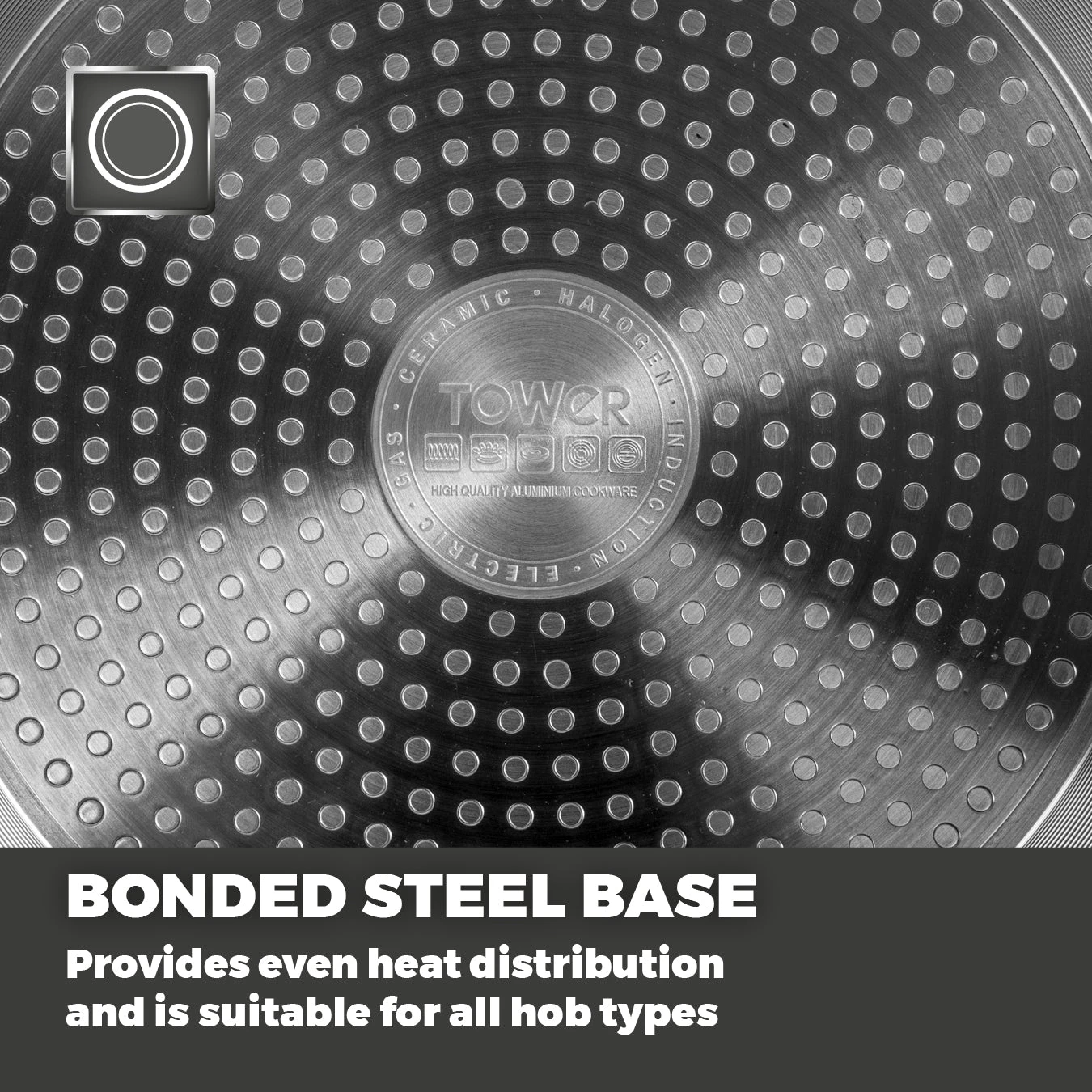 Tower Cerasure 28cm Saute Pan Graphite 4 Tower Cerasure 28cm Saute Pan Graphite - Image 4