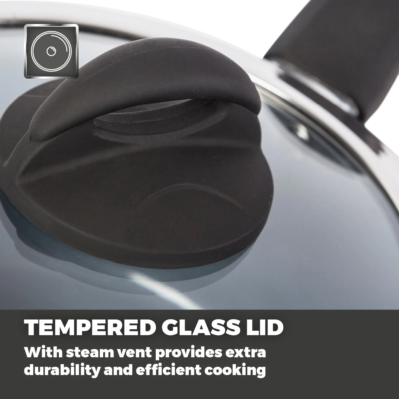 Tower Cerasure 28cm Saute Pan Graphite 6 Tower Cerasure 28cm Saute Pan Graphite - Image 6