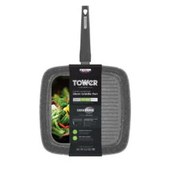 Tower Grill Pan 25cm - Graphite -Tower Store T80336 05