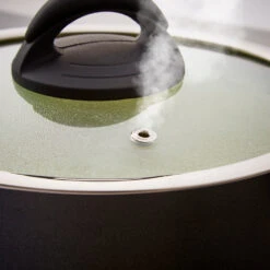 Tower Cerasure Non-Stick Saucepan - Grey -Tower Store T80358 08 4d3c730e e8db 4257 836b d88885bcf842