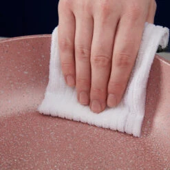 Tower Cerastone 3 Piece Saucepan Set - Pink -Tower Store T81212RS 03