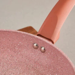 Tower Cerastone 3 Piece Saucepan Set - Pink -Tower Store T81212RS 05