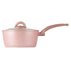 Tower Cerastone 3 Piece Saucepan Set - Pink -Tower Store T81212RS 14