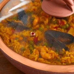 Tower Cerastone 24cm 4.2 Litre Casserole - Rose Pink -Tower Store T81272RS 04